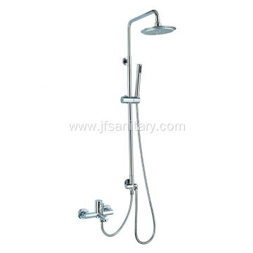 Brass Rain Shower Set Tub Spout 3 Functions